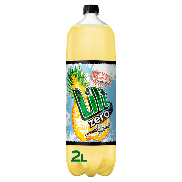 Lilt Pineapple & Grapefruit ZERO 2L x 6 (Bottle)