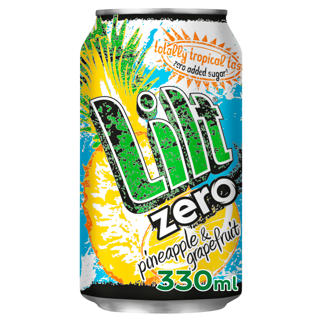 Lilt Pineapple and Grapefruit ZERO 330ml x 24 (Can)