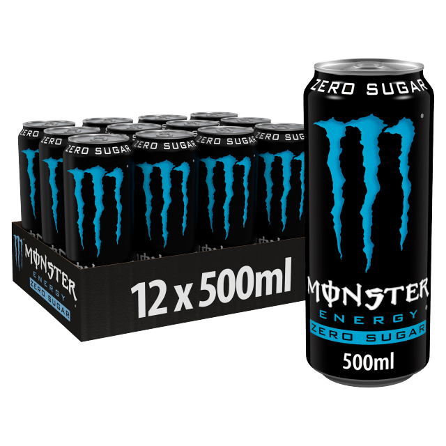 Monster Absolute ZERO 500ml x 12 (Can)