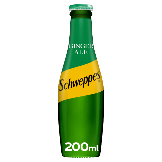 Schweppes Canada Dry Ginger Ale 200ml x 24 (Glass)