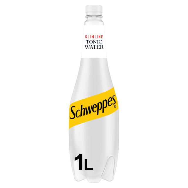Schweppes Slimline Tonic Water 1L x 6 (Bottle)