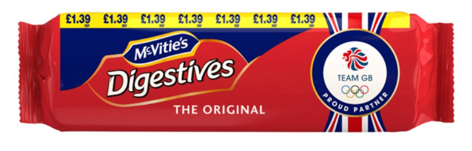 Snacks McVities Digestive PM 1.39 400g 12