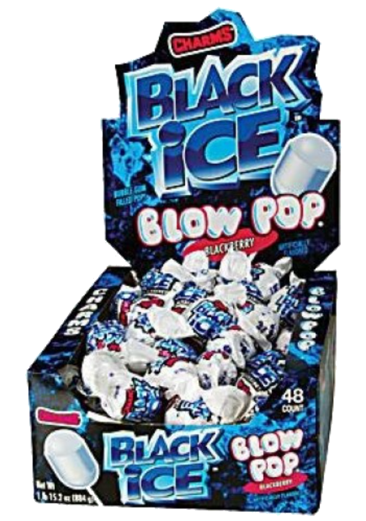 Sweets & Candy Blowpops Black Ice NPM 18g 576