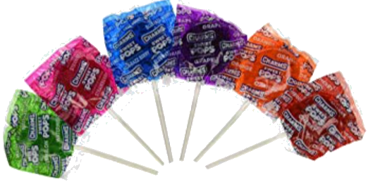 Sweets & Candy Charms Pop Sweet Lollipops NPM 17g 48