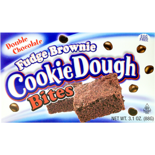 Sweets & Candy Cookie Dough Bites Fudge Brownie NPM 87g 12