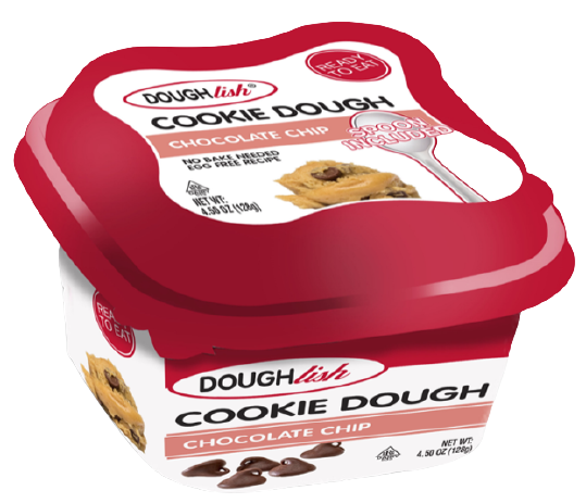 Sweets & Candy Doughlish Chocolate Chip Cookie Dough  NPM 128g 32