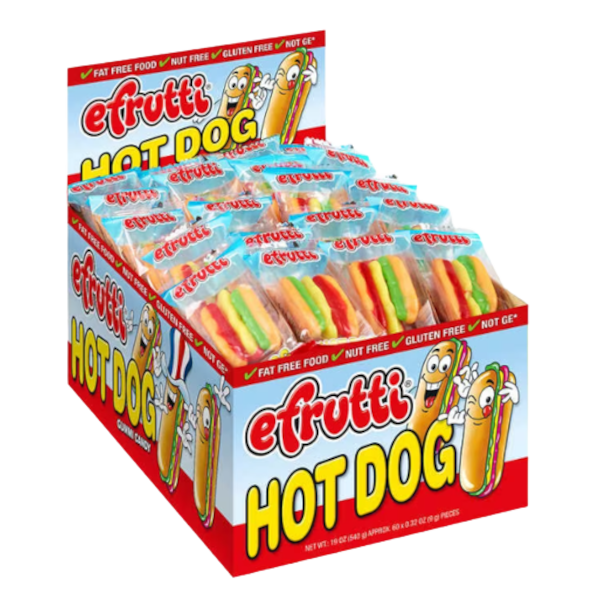 Sweets & Candy Efrutti Gummi Hot Dog NPM 9g 60