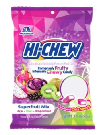 Sweets & Candy Hi Chew Superfruit Mix Peg Bag NPM 90g 6