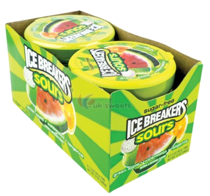 Sweets & Candy Ice Breakers Sours NPM 42g 192