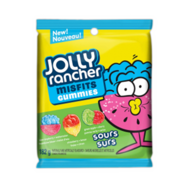 Sweets & Candy Jolly Rancher Misfits Gummies Assorted Sour NPM 182g 10