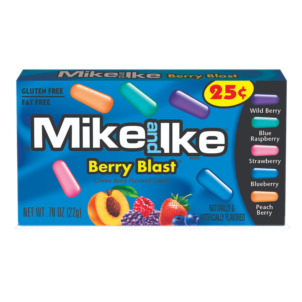 Sweets & Candy Mike & Ike Berry Blast Changemaker NPM 22g 384