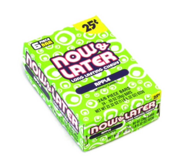 Sweets & Candy Now & Later Apple NPM 26g 288