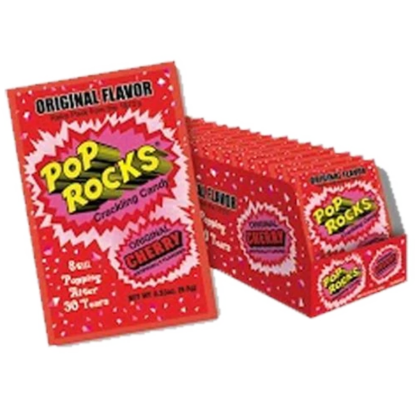 Sweets & Candy Pop Rocks Cherry NPM 9g 24