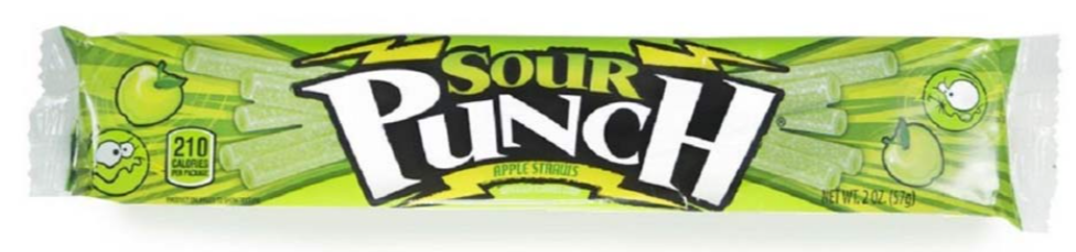 Sweets & Candy Sour Punch Apple NPM 56g 288