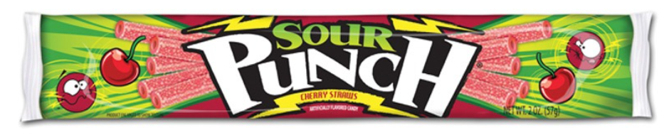 Sweets & Candy Sour Punch Cherry NPM 56g 24