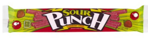 Sweets & Candy Sour Punch Strawberry NPM 56g 24