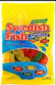 Sweets & Candy Swedish Fish Assorted NPM 226g 12