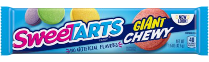 Sweets & Candy Sweetarts Giant Chewy NPM 43g 360