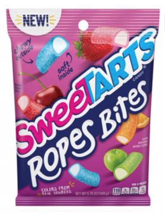 Sweets & Candy Sweetarts Rope Bites Peg Bag NPM 149g 12