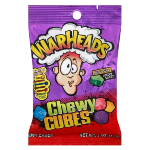 Sweets & Candy Warheads Chewy Cubes NPM 141g 12