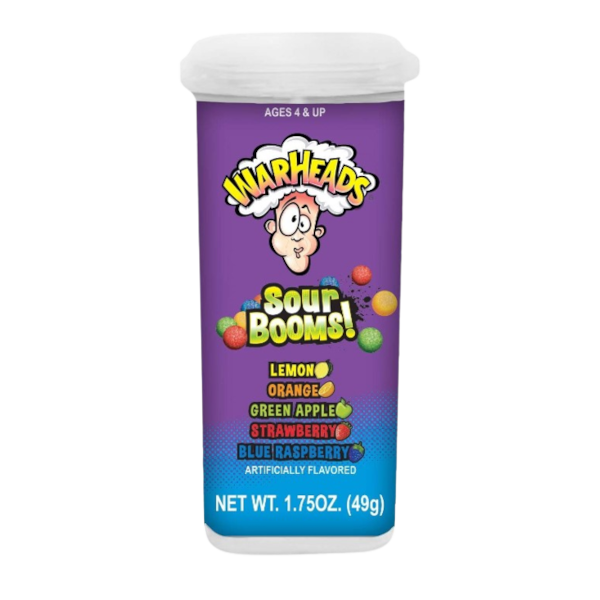 Sweets & Candy Warheads Sour Booms! NPM 49g 18