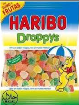 Sweets Haribo Halal Droppys NPM - 24