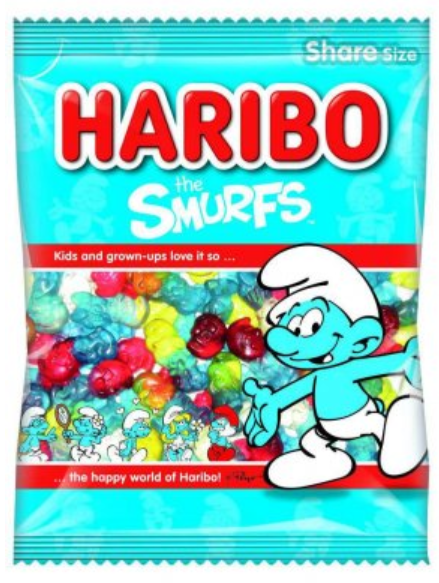 Sweets Haribo Smurfs NPM 140g 12