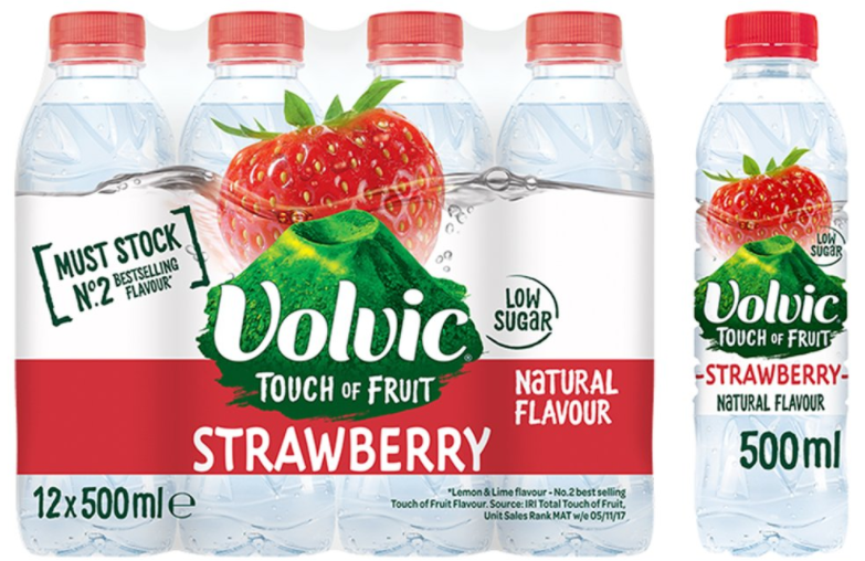 Waters Still Volvic Taste of Strawberry NPM 500ml 12