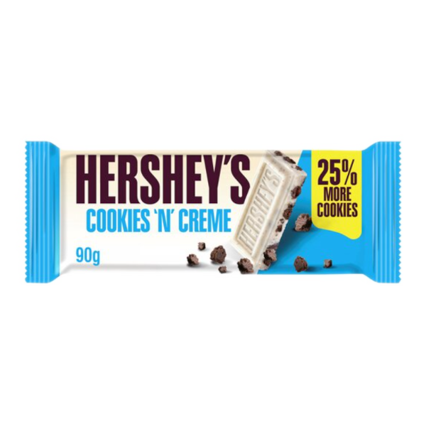 Chocolates Hersheys Cookies N Creme NPM 90g 24