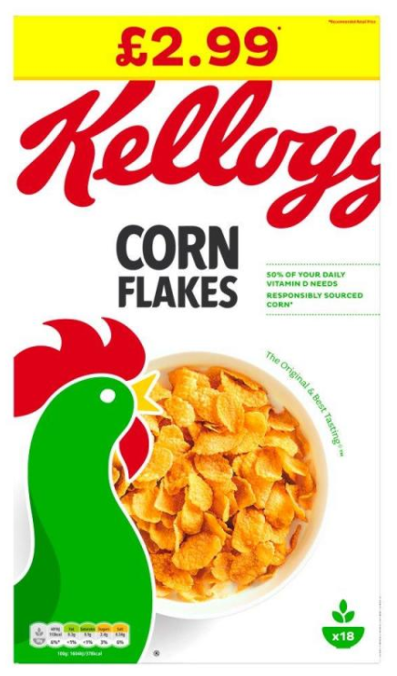 Cereals Kelloggs Original PM 2.99 500g 5