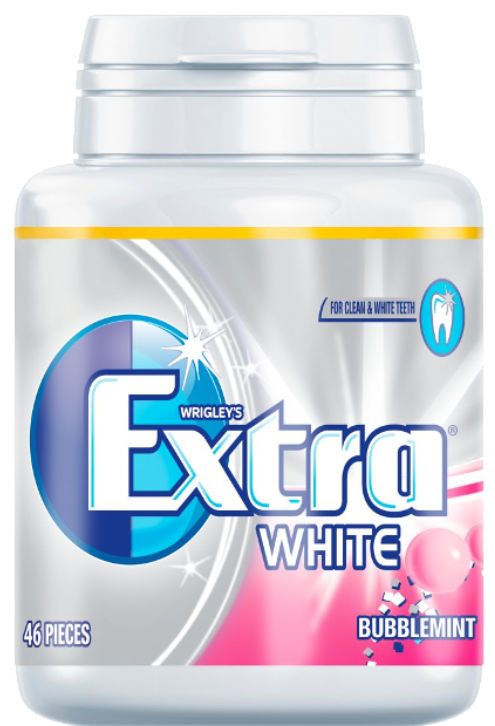 Chewing Gums Extra Bubblemint-White NPM 46s 6