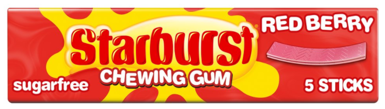 Chewing Gums Starburst Red Berry NPM 5s 20