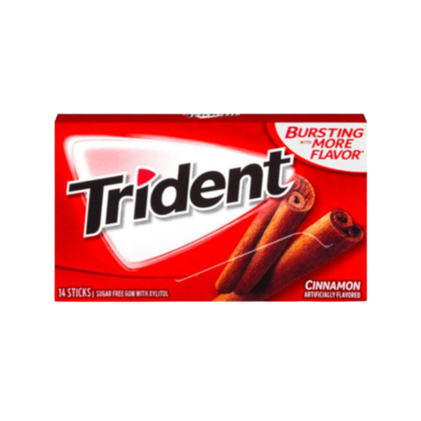 Chewing Gums Trident Cinnamon NPM 14s 12