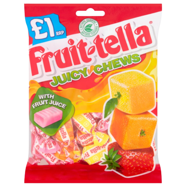 Chewy Dragees Fruittella Juicy Chews PM 1.00 135g 12