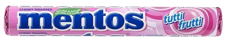 Chewy Dragees Mentos Tutti Fruitty NPM 38g 40