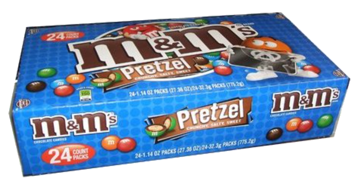 Chocolate Bags M&M Pretzel NPM 32.3g 24