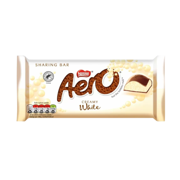 Chocolates Aero Giant White NPM 90g 15