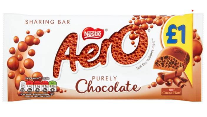 Chocolates Aero Milk PM 1.00 100g 15