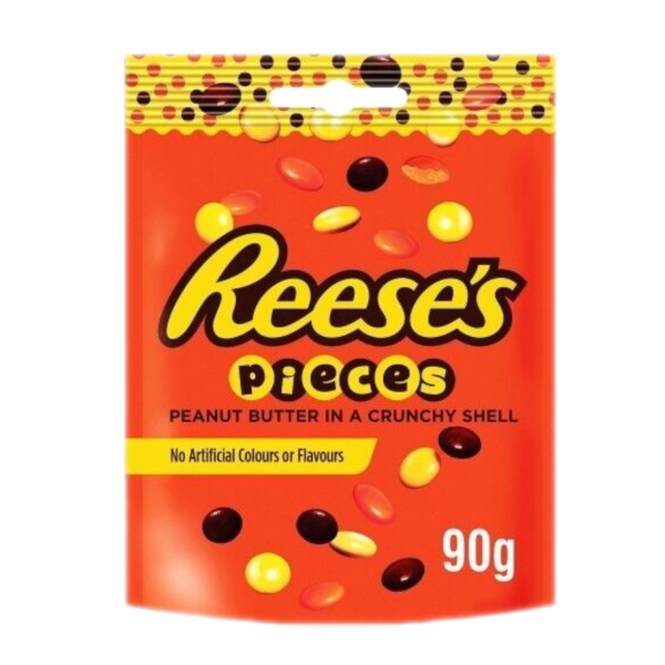 Chocolates Bags Reeses Peanut Butter Pouch NPM 90g 10