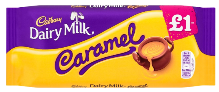 Chocolates Dairy Milk Smooth Caramel PM 1.00 120g 13