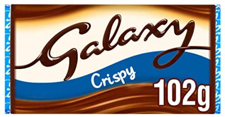Chocolates Galaxy Crispy NPM 102g 24