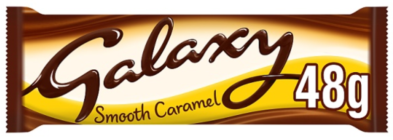 Chocolates Galaxy Smooth Caramel NPM 48g 24