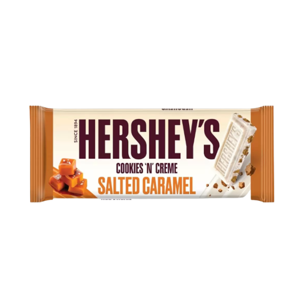 Chocolates Hershey Cookies N Creme Salted Caramel NPM 90g 24