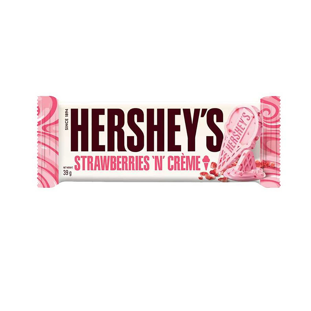 Chocolates Hersheys Strawberries n Cream NPM 39g 24