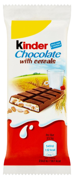 Chocolates Kinder Cereal PM 0.25 23.5g 40