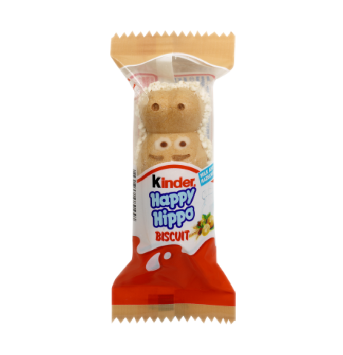 Chocolates Kinder Happy Hippo Milk & Hazelnut PM 0.50 20.7g 28