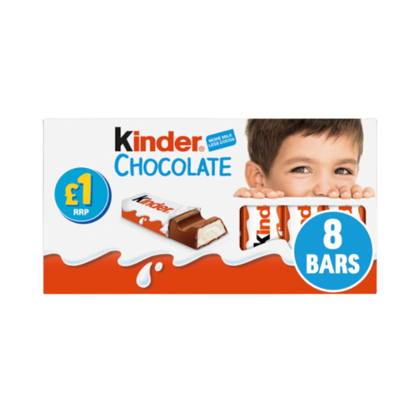 Chocolates Kinder T8 PM 1.00 12.5g 40