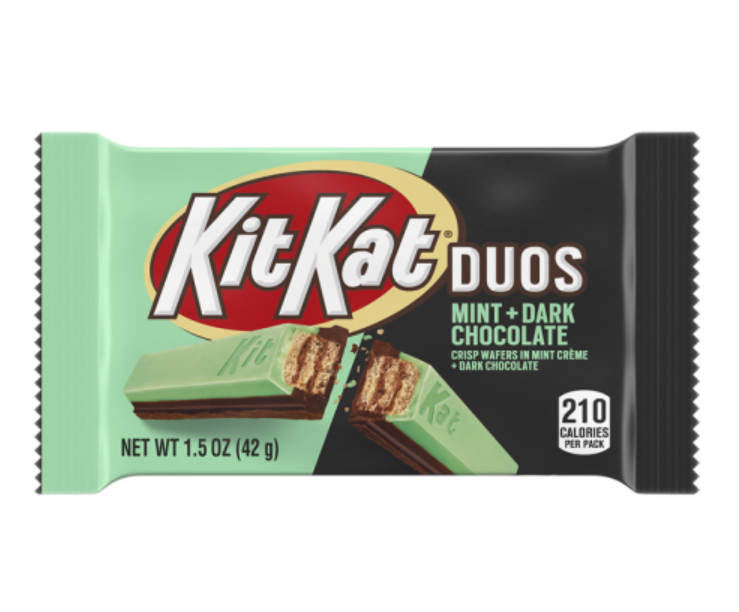 Chocolates Kit Kat Duos Mint NPM 42g 24