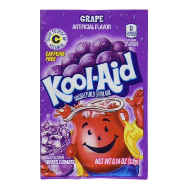 Drinks Kool Aid Sachet Grape NPM 3.9g 48