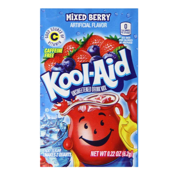 Drinks Kool Aid Sachet Mixed Berry NPM 6.2g 48